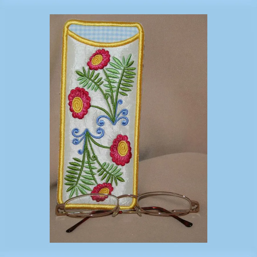 Fantasy Floral Eyeglass Cases
