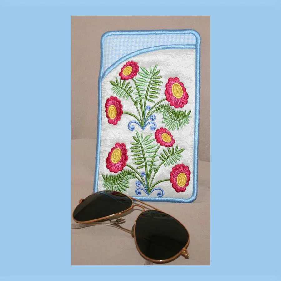 Fantasy Floral Eyeglass Cases