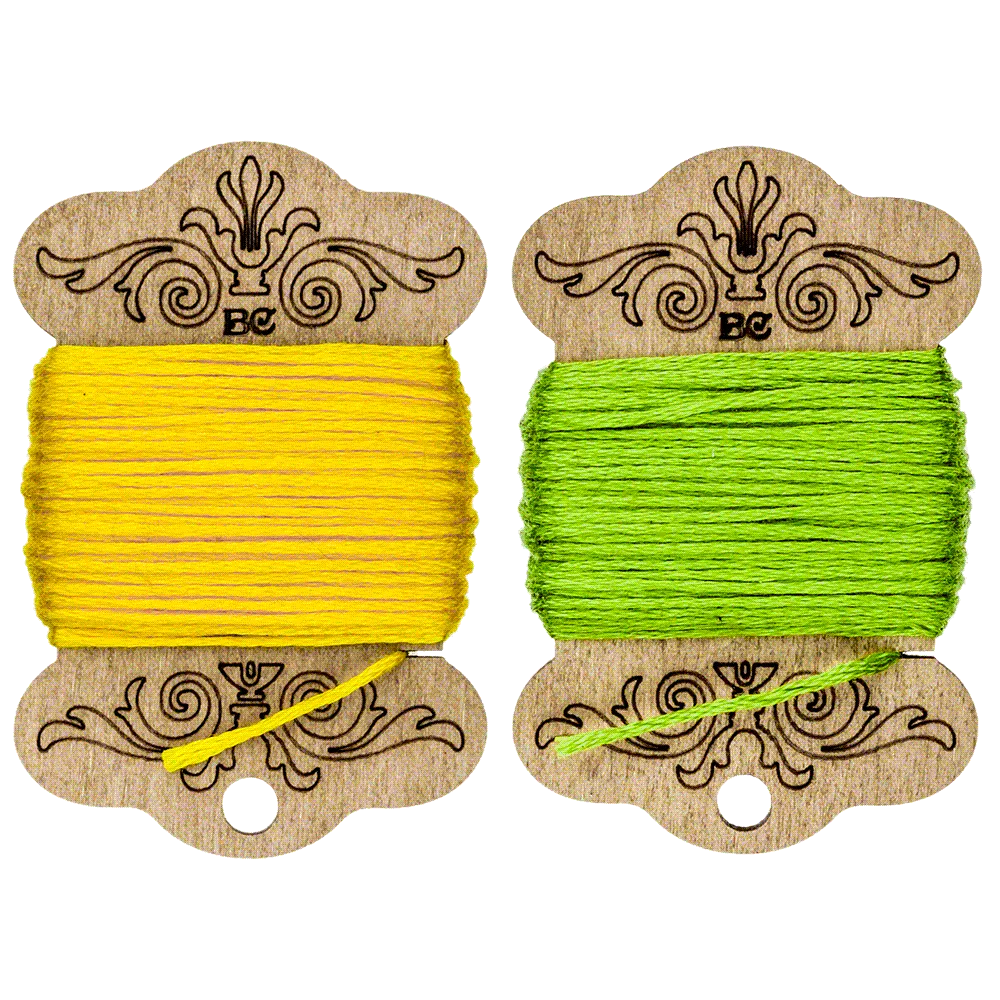Floss Bobbins, Wooden Thread Bobbins - Thread Organizers