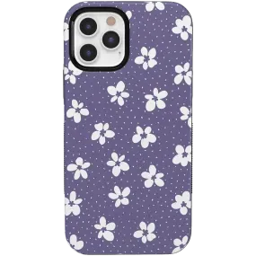 Flower My World | Purple Mauve Floral Case
