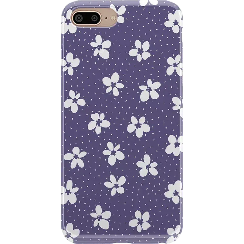 Flower My World | Purple Mauve Floral Case