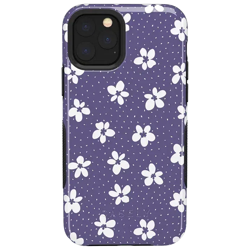 Flower My World | Purple Mauve Floral Case