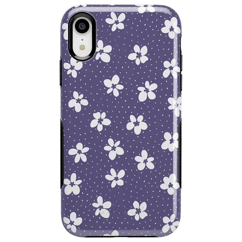 Flower My World | Purple Mauve Floral Case