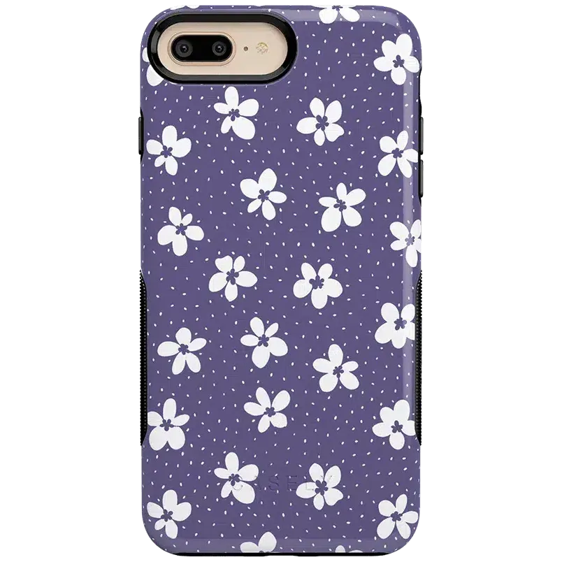 Flower My World | Purple Mauve Floral Case