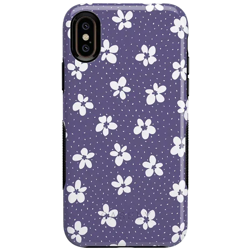 Flower My World | Purple Mauve Floral Case