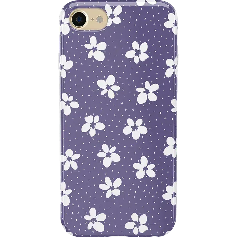 Flower My World | Purple Mauve Floral Case