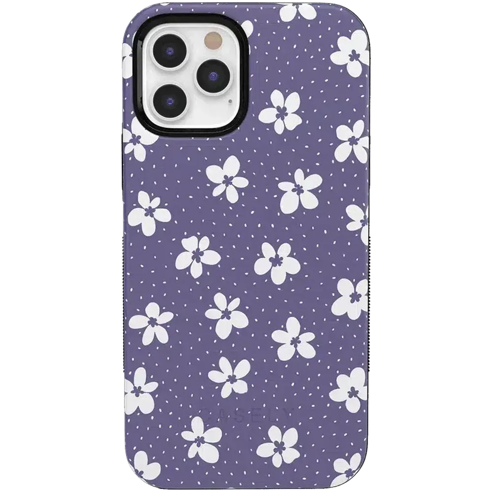 Flower My World | Purple Mauve Floral Case
