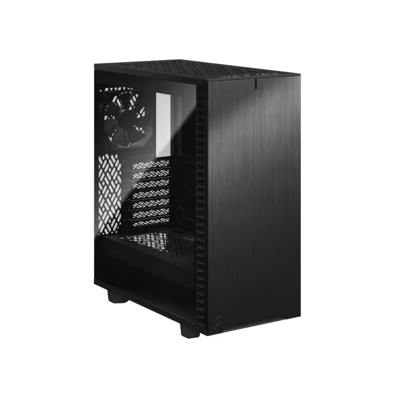 Fractal Design Define 7 Compact | Silent ATX Tempered Glass Case (Solid)