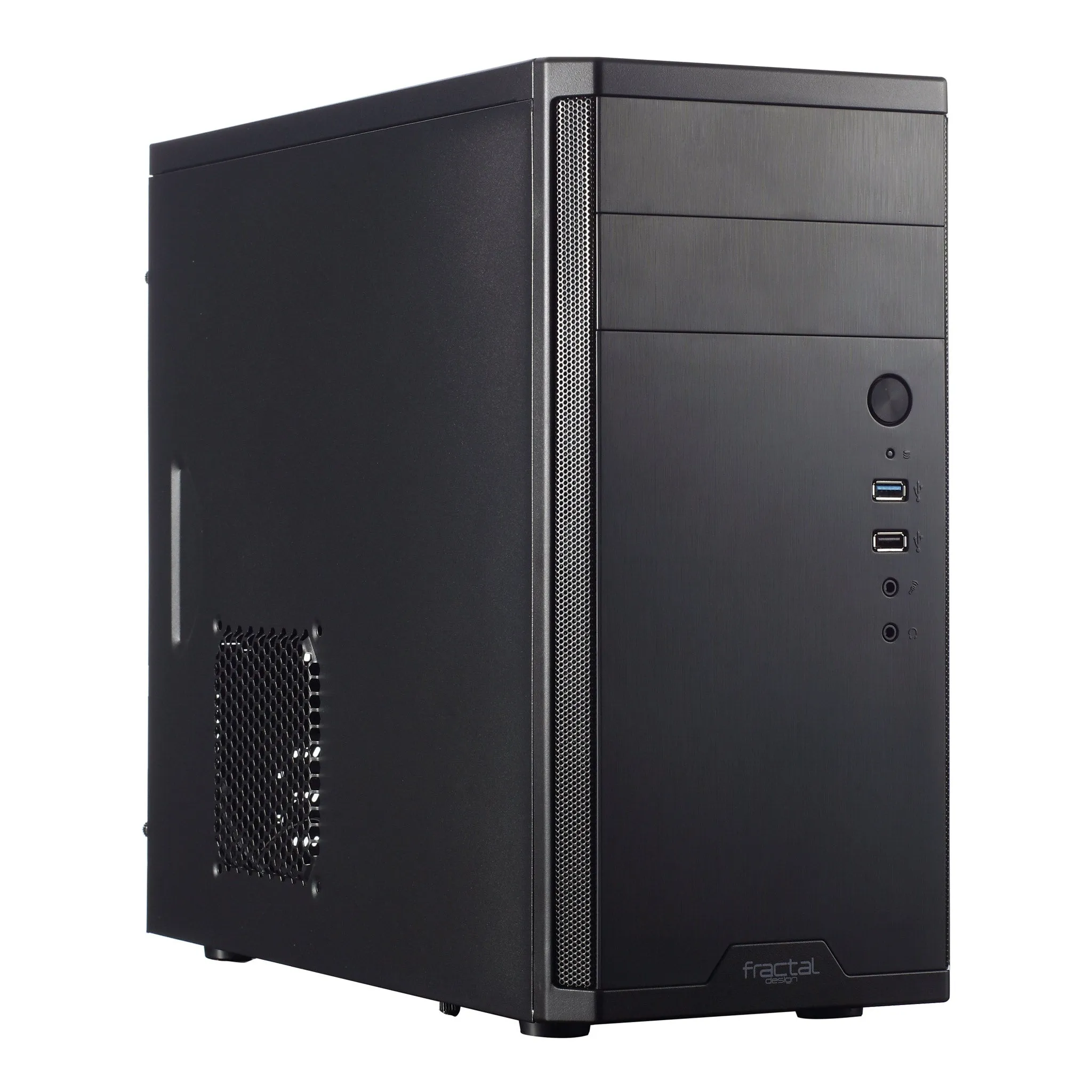 Fractal Design FD-CA-CORE-1100-BL Core 1100 Black Micro-ATX Mid-Tower Case