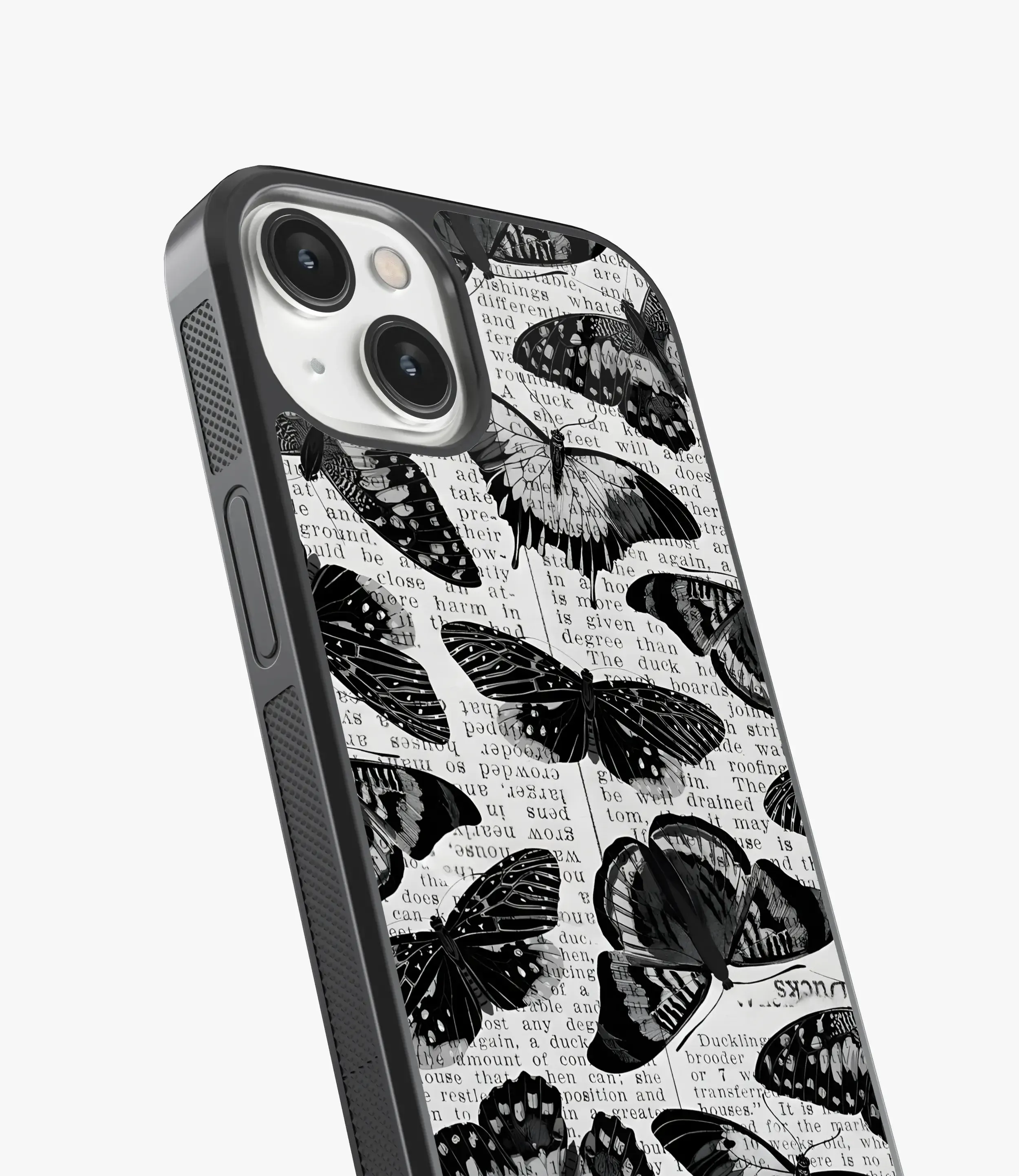 Free Spirit Butterfly Glass Case