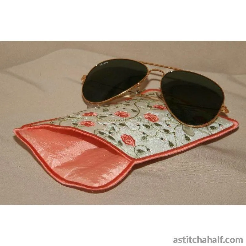 French Rose Eyeglass Cases