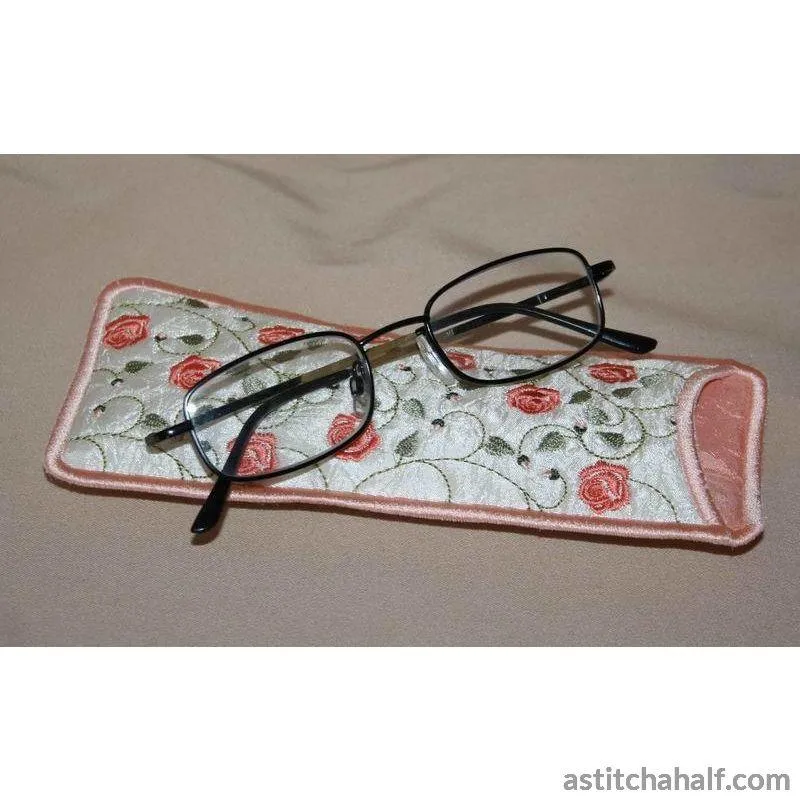 French Rose Eyeglass Cases