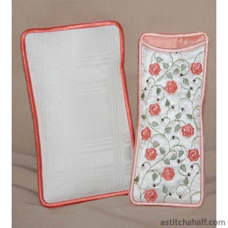 French Rose Eyeglass Cases