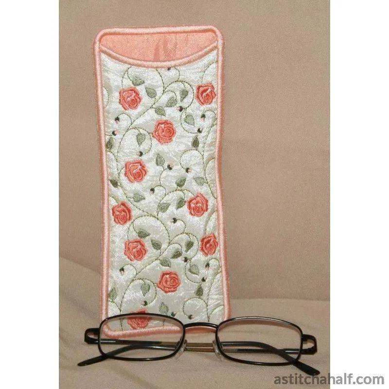 French Rose Eyeglass Cases