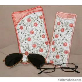 French Rose Eyeglass Cases
