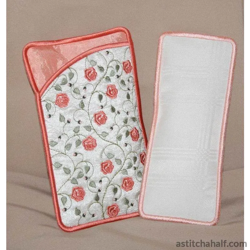 French Rose Eyeglass Cases