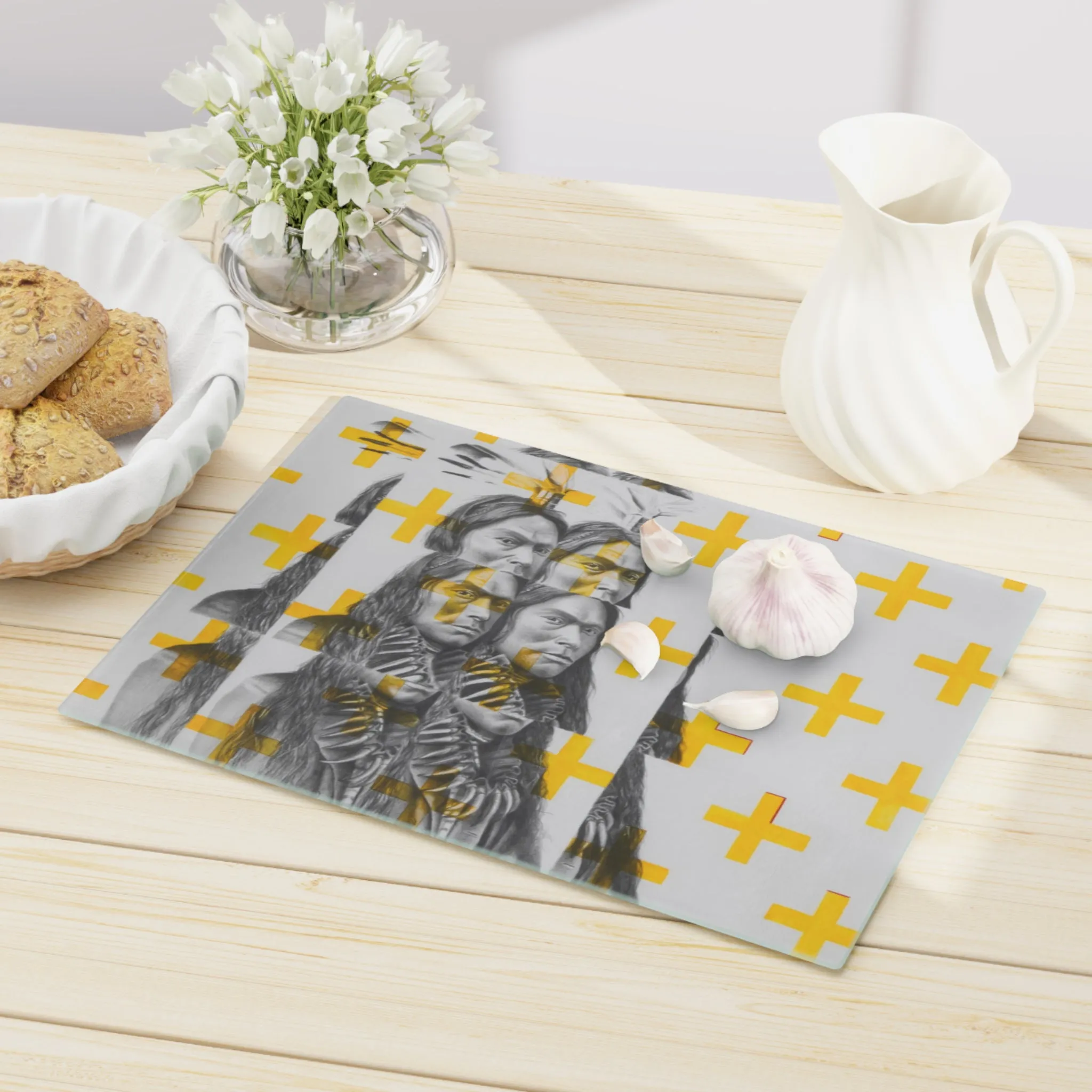Frequency Glass Tray