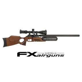 FX Crown MKII (.22, Standard : 600mm, Carbon Fiber Bottle, Walnut)