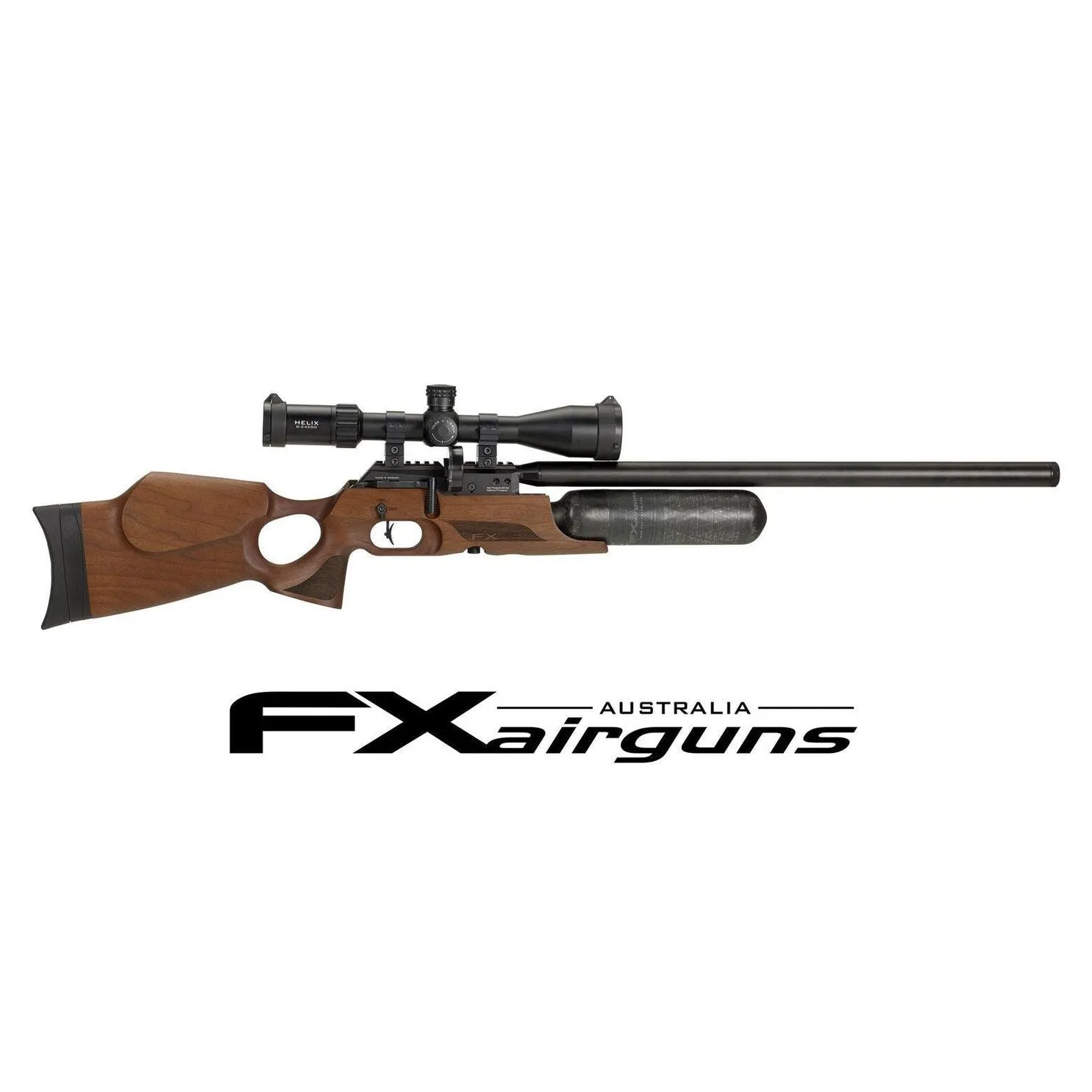 FX Crown MKII (.22, Standard : 600mm, Carbon Fiber Bottle, Walnut)