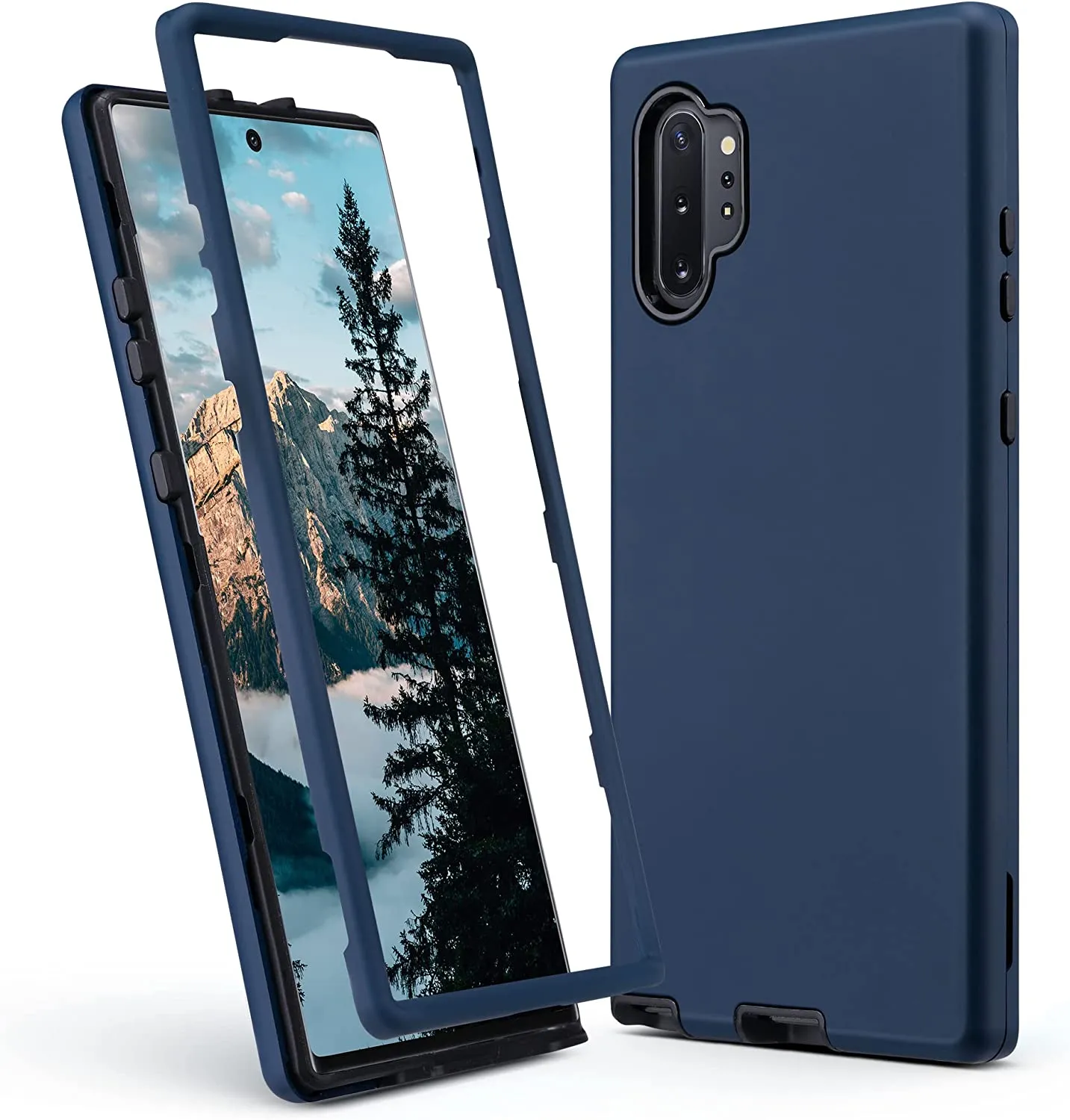 Galaxy Note 10 Plus 5G Case Heavy Duty Shockproof Screen Protector Clear