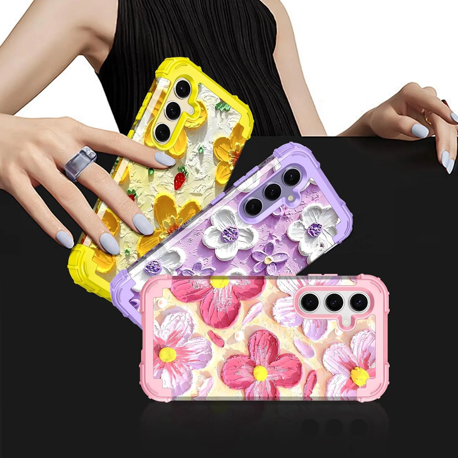 Galaxy S24 Plus 5G Shockproof 3 in 1 Heavy Duty Hybrid Protective Cover Case