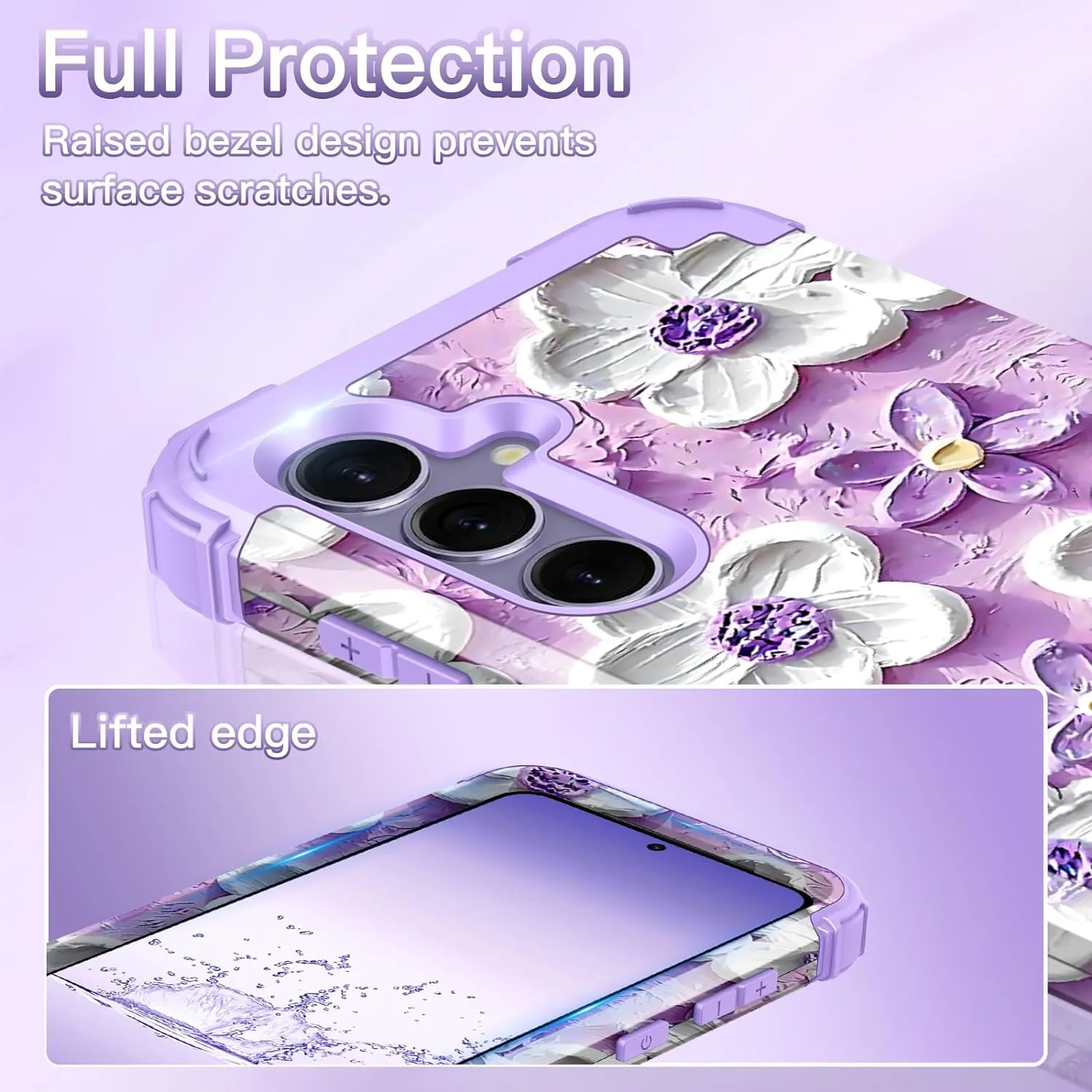Galaxy S24 Plus 5G Shockproof 3 in 1 Heavy Duty Hybrid Protective Cover Case