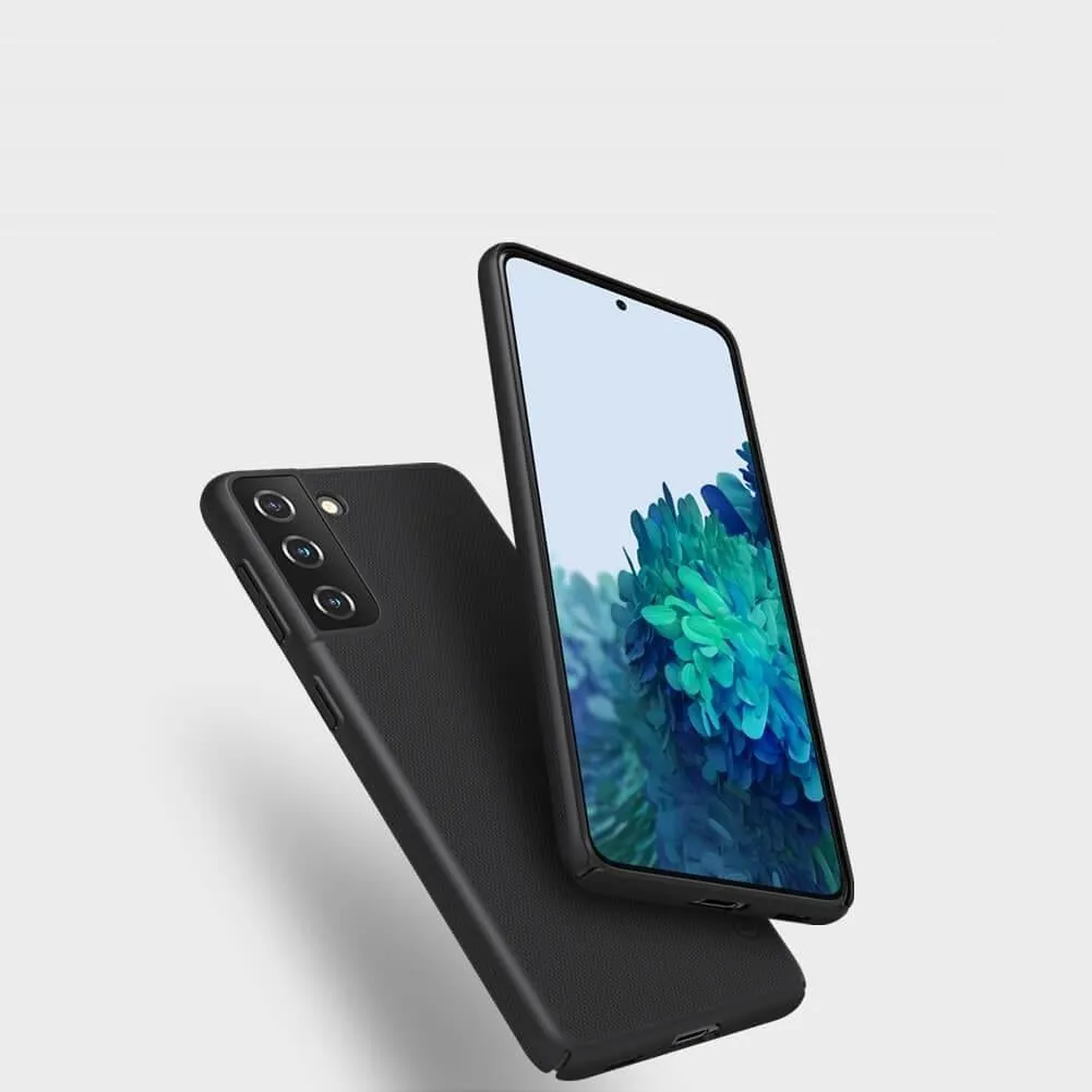 Galaxy Series Frosted Shield Case With Tempered Glass