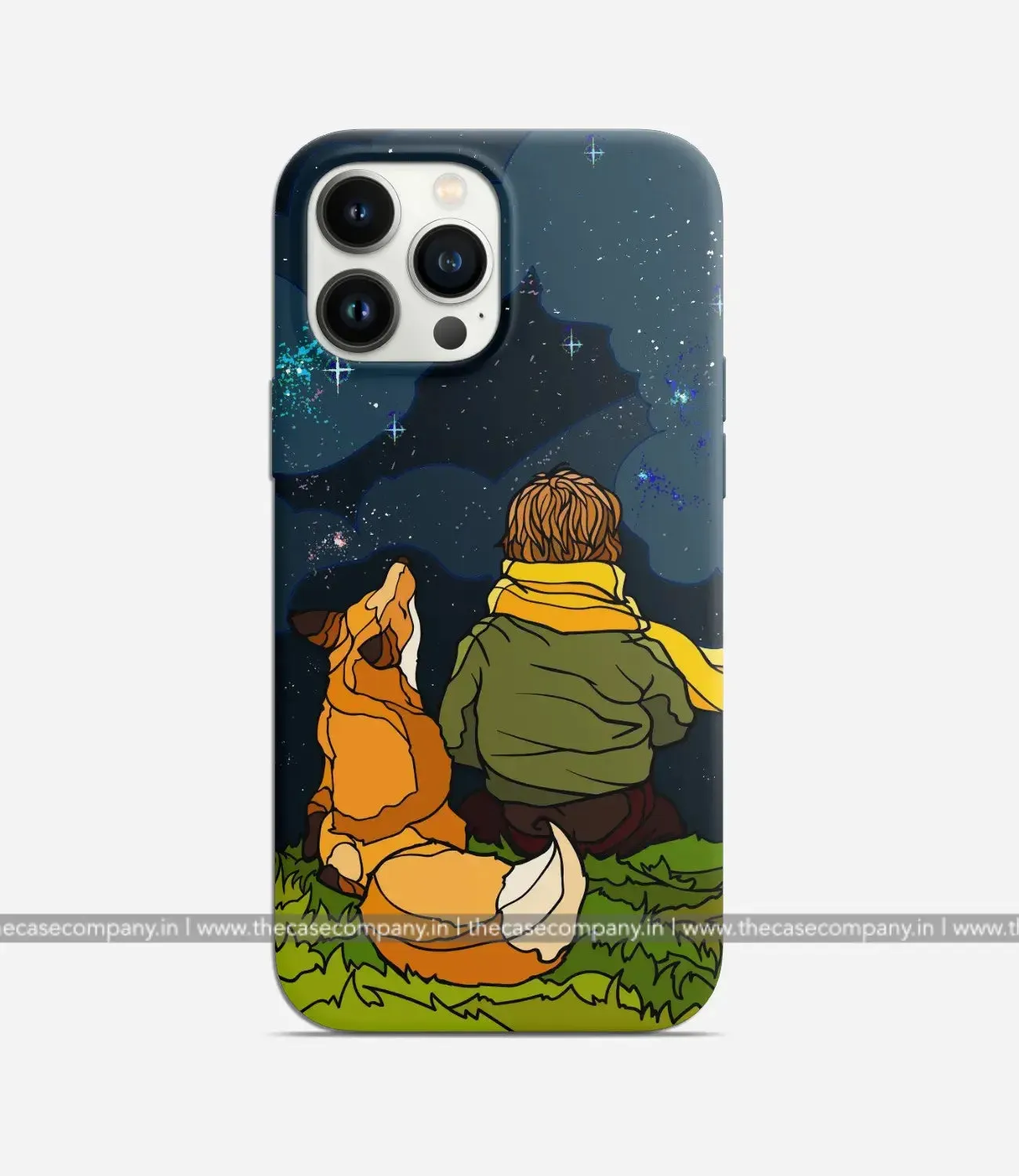 Gazing Stars With Dog Phone Case