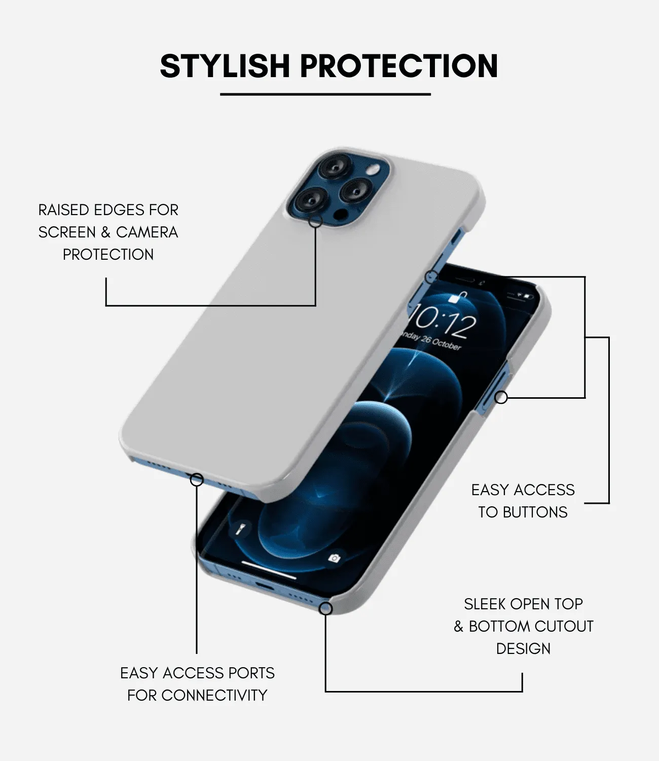 Gazing Stars With Dog Phone Case