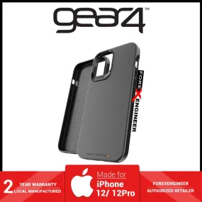 Gear4 Holborn Slim for iPhone 12 - 12 Pro 5G 6.1" - D30 Material Technology - Black ( Barcode : 840056128057 )
