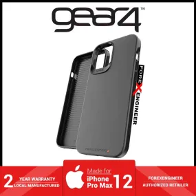 Gear4 Holborn Slim for iPhone 12 Pro Max 5G 6.7" - D30 Material Technology - Black ( Barcode : 840056128279 )
