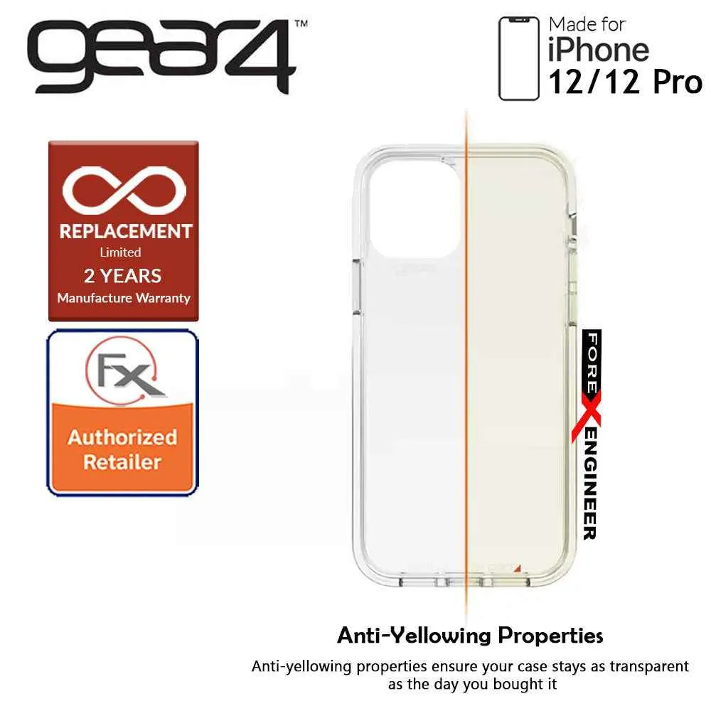 Gear4 Piccadilly for iPhone 12 - 12 Pro  5G 6.1" - D3O Material Technology - Drop Resistant Up to 4 meters (Rose Gold) (Barcode : 840056129184 )