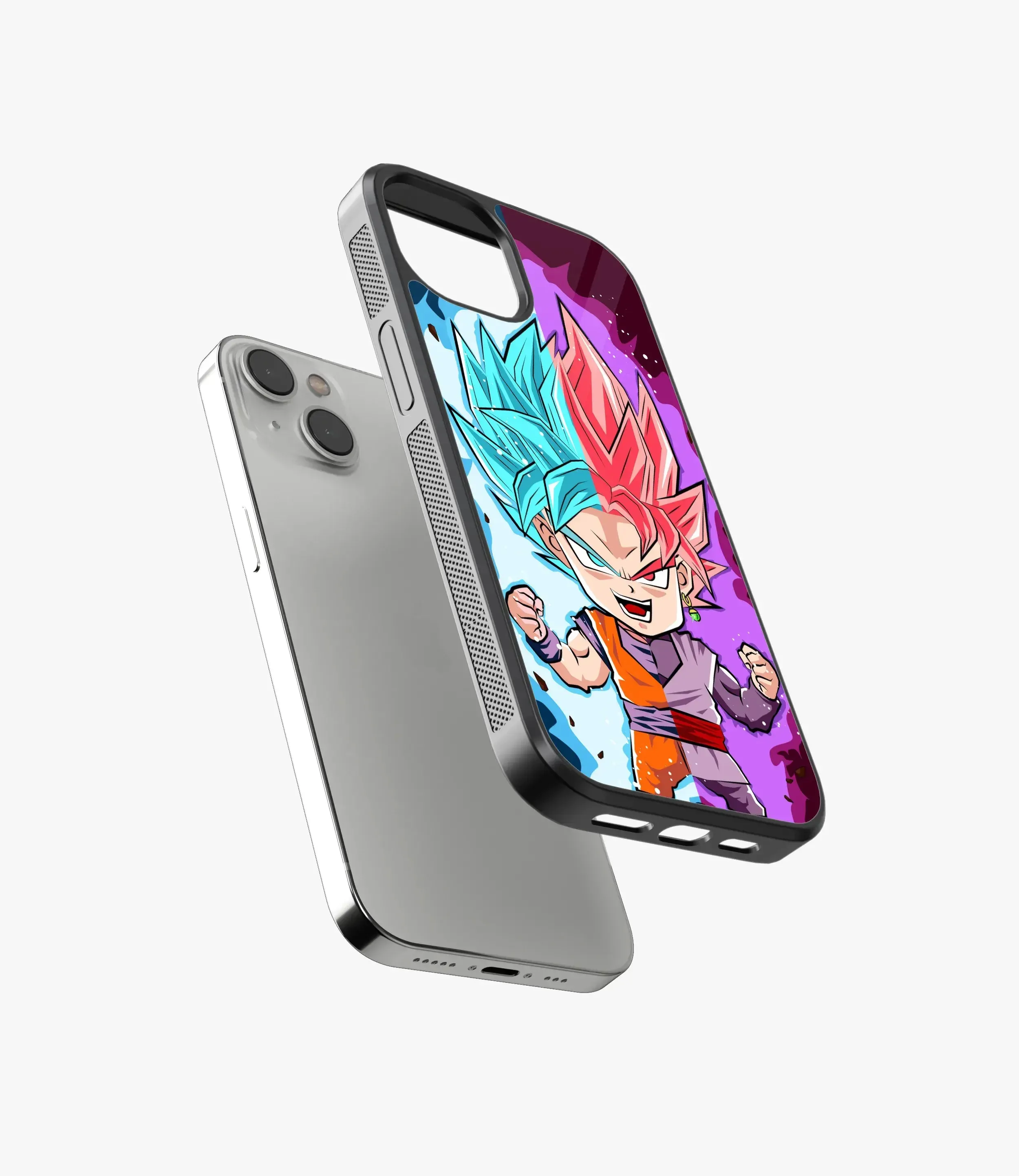 Goku Fan Art Glass Phone Case