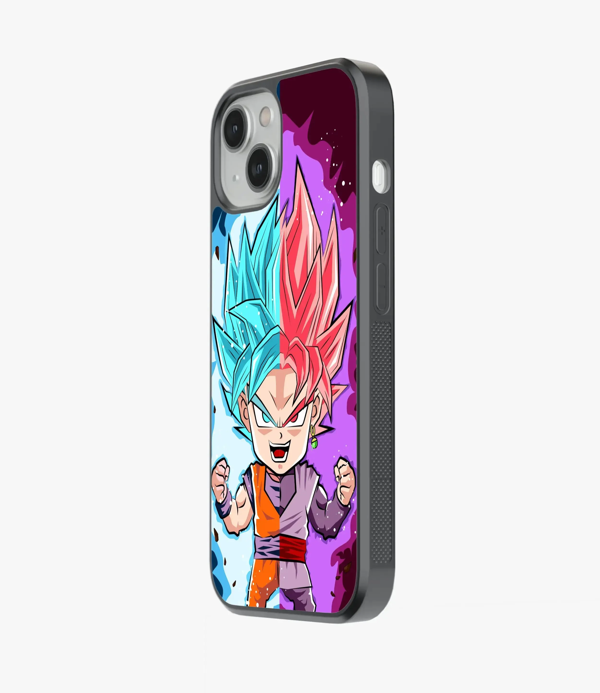 Goku Fan Art Glass Phone Case