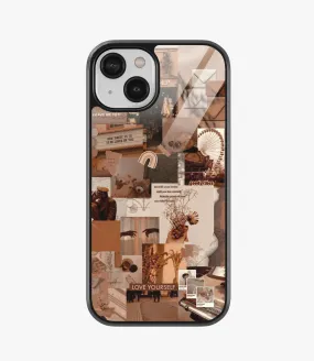Good Vibes Aesthetic Glass Phone Case