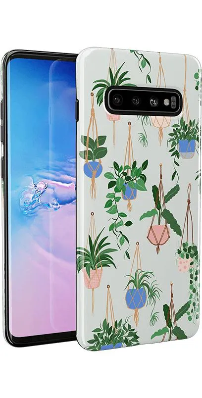 Hanging Around | Potted Plants Floral Samsung Case