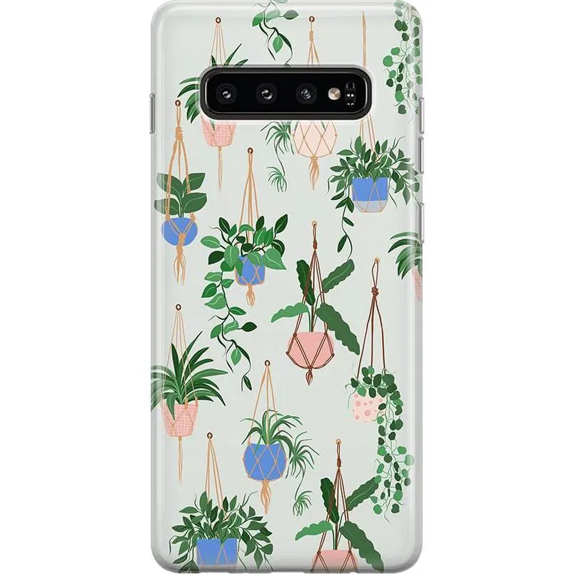 Hanging Around | Potted Plants Floral Samsung Case