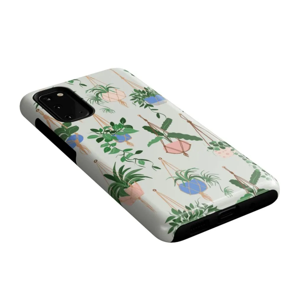 Hanging Around | Potted Plants Floral Samsung Case