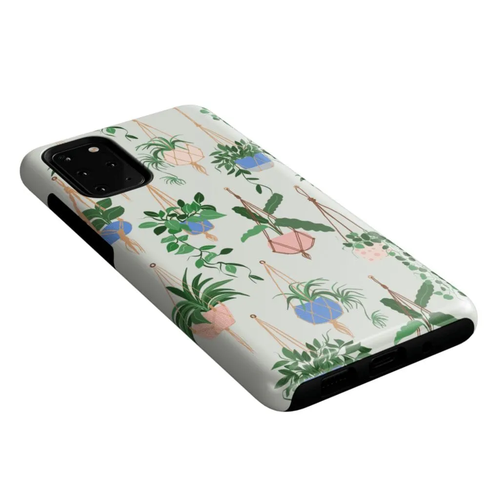 Hanging Around | Potted Plants Floral Samsung Case