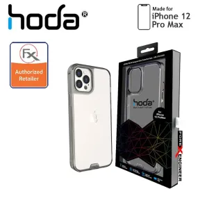 Hoda Crystal Pro Glass for iPhone 12 Pro Max 5G 6.7" - Clear Black (Barcode : 4713381519981)