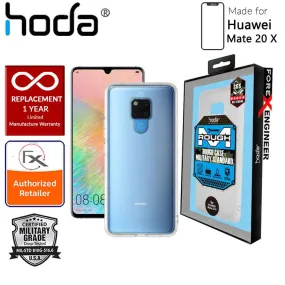 HODA ROUGH Military Case for Huawei Mate 20 X - Military Drop Protection - Matte