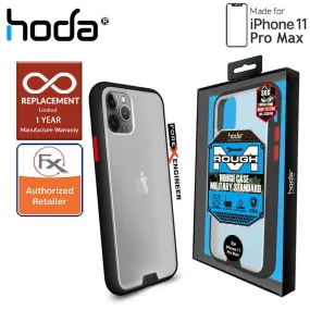 HODA ROUGH Military Case for iPhone 11 Pro Max - Military Drop Protection - Black Color ( Barcode: 4713381514887 )
