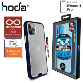 HODA ROUGH Military Case for iPhone 11 Pro - Military Drop Protection - Dark Blue Color ( Barcode: 4713381514818 )