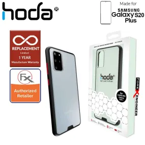 Hoda Rough Military Case for Samsung Galaxy S20  - S20 Plus - Military Drop Protection ( Black ) ( Barcode: 4713381516164 )