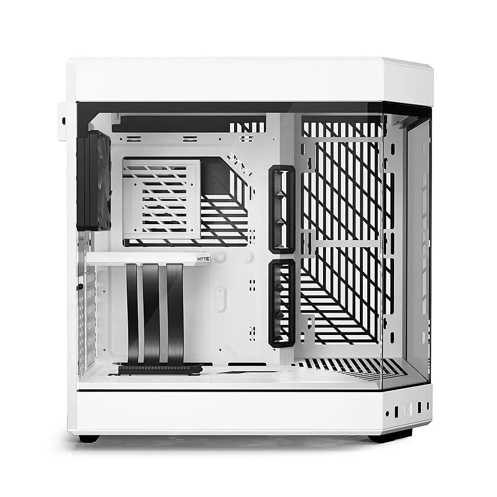 HYTE CS-HYTE-Y60-WW Y60 ATX Mid-Tower PC Case - Snow White