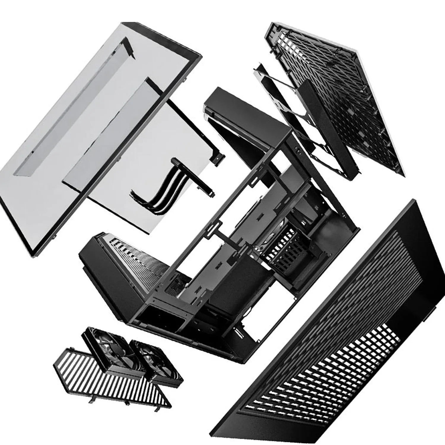 HYTE Y60 | ATX Tempered Glass Case (Black)