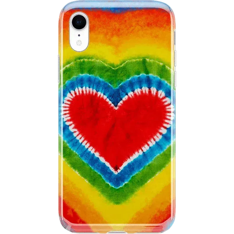 I Heart Tie Dye | Rainbow Heart Case