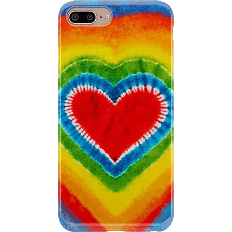 I Heart Tie Dye | Rainbow Heart Case