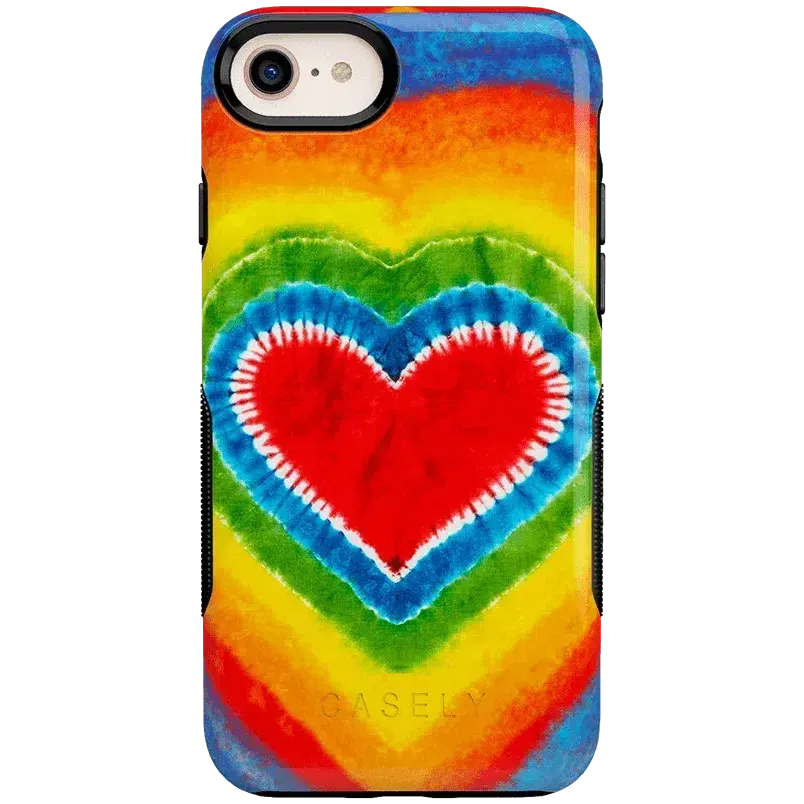 I Heart Tie Dye | Rainbow Heart Case