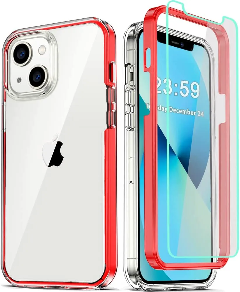 iPhone 13 Mini Case 5.4 Inch Full Body Protective Shockproof Phone Cover